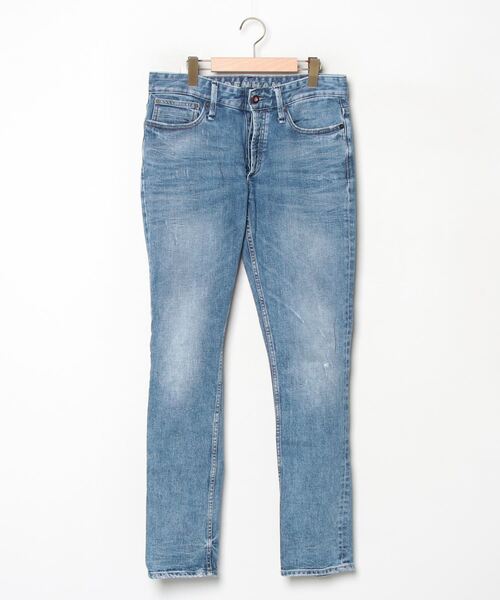 DENHAM 「DENHAM」 ダメージ加工デニムパンツ 32 ブルー メンズ
