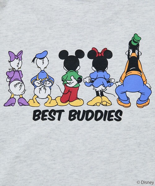 「FREAK'S STORE」 半袖Tシャツ「Disneyコラボ」 SMALL ホワイト メンズ