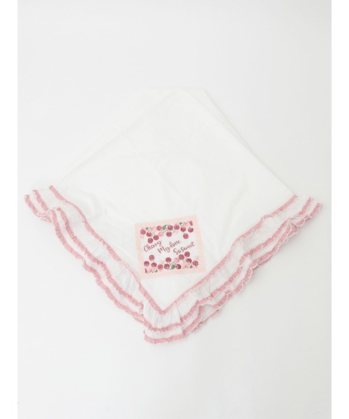 PINK HOUSE ストール マフラー チェリー刺繍使いストール