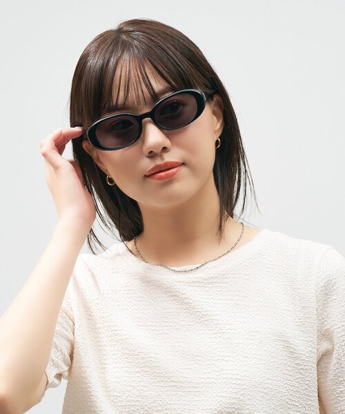 Zoff サングラス Zoff｜AOI IHARA オーバル型 サングラス