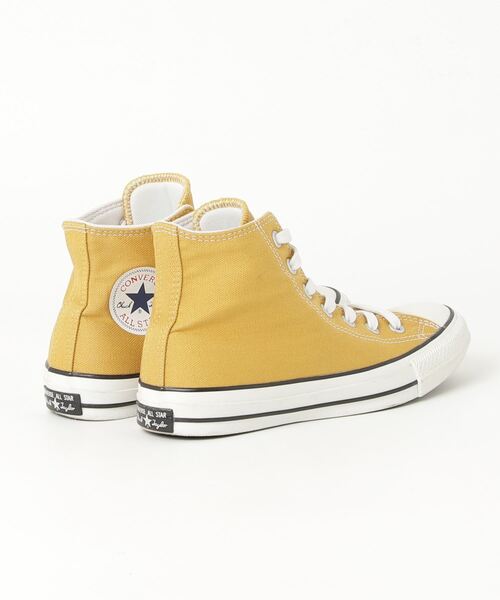 「CONVERSE」 ハイカットスニーカー 24.5cm イエロー レディース
