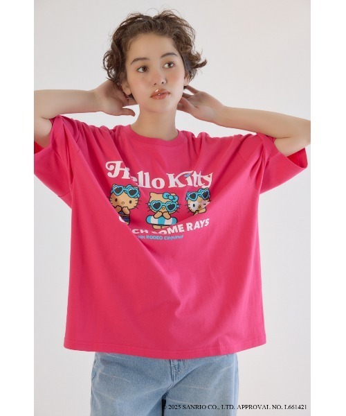 ロデオクラウンズサンリオキャラクターズTシャツ ハローキティ ロデオクラウンズサンリオキャラクターズTシャツ ハローキティ