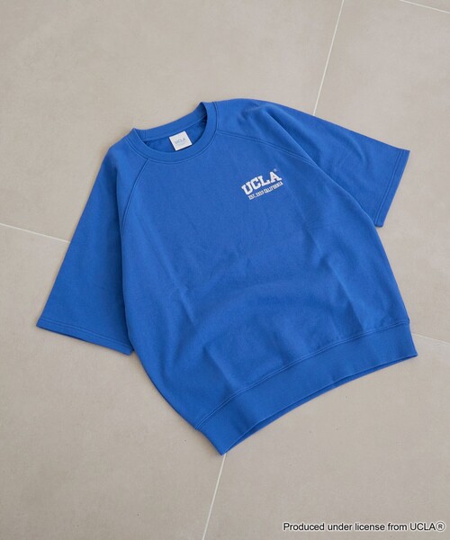 tシャツ 「UCLA 別注」 カレッジプリント裏毛ハーフスリーブプルオーバー レディース | UCLA | 03