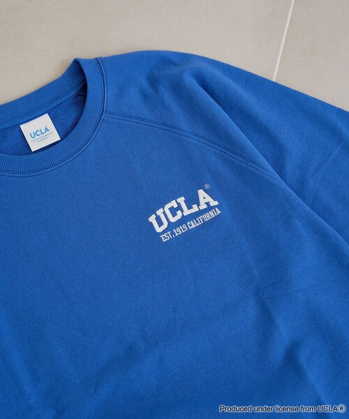 tシャツ 「UCLA 別注」 カレッジプリント裏毛ハーフスリーブプルオーバー レディース | UCLA | 13