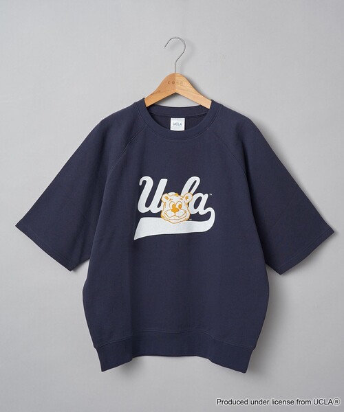 tシャツ 「UCLA 別注」 カレッジプリント裏毛ハーフスリーブプルオーバー レディース | UCLA | 16
