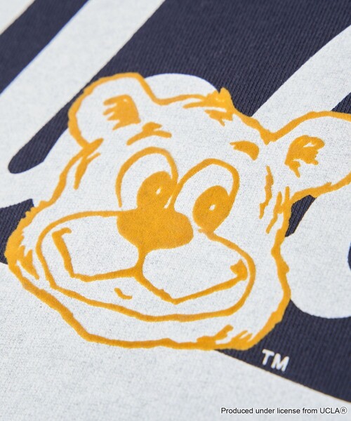 tシャツ 「UCLA 別注」 カレッジプリント裏毛ハーフスリーブプルオーバー レディース | UCLA | 18