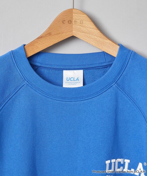 tシャツ 「UCLA 別注」 カレッジプリント裏毛ハーフスリーブプルオーバー レディース | UCLA | 22
