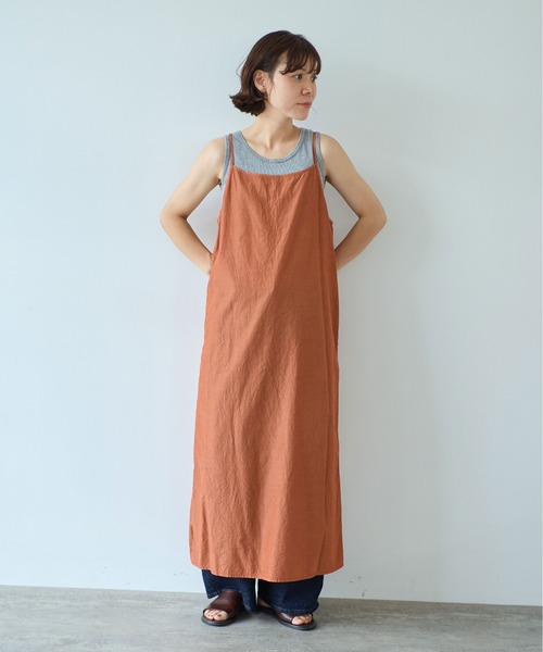 yuni ワンピース コットンキュプラ product dye petti ワンピース