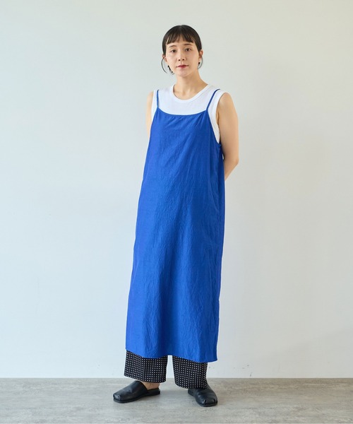 yuni ワンピース コットンキュプラ product dye petti ワンピース