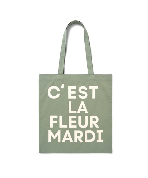 Mardi Mercredi 花柄トートバッグ　フラワープリント エコバッグ Mardi Mercredi エコバッグ CANVAS BAG FLOWER : ZOZOTOWN Yahoo