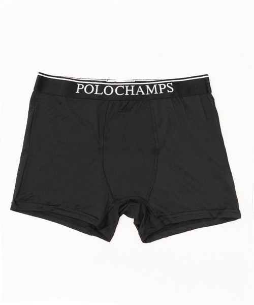 ボクサーパンツ POLOCHAMPS ポロチャンプス ポリエステルベア天
