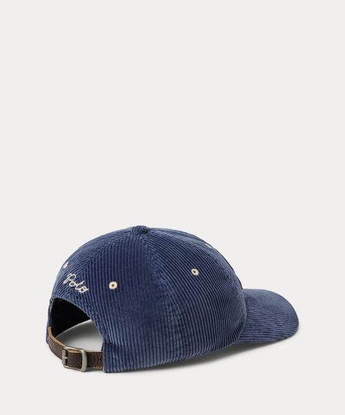 POLO RALPH LAUREN キャップ 帽子 The Ralph ロゴ コーデュロイ