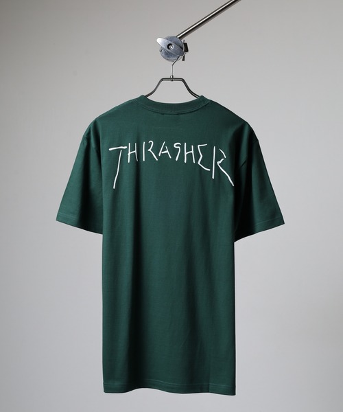 THRASHER（スラッシャー） スマホショルダー tシャツ THRASHER 5.6oz
