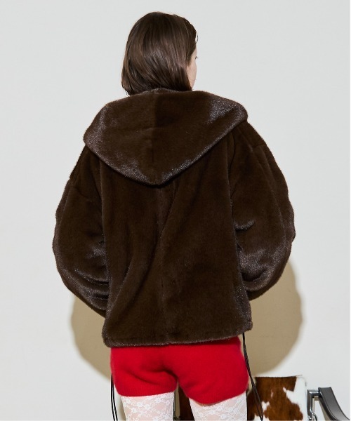 MAISON SPECIAL（メゾンスペシャル） ブルゾン アウター Fur Hoodie