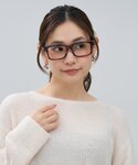 伊達メガネ メガネ 眼鏡 ウェリントン型 メガ...の詳細画像3