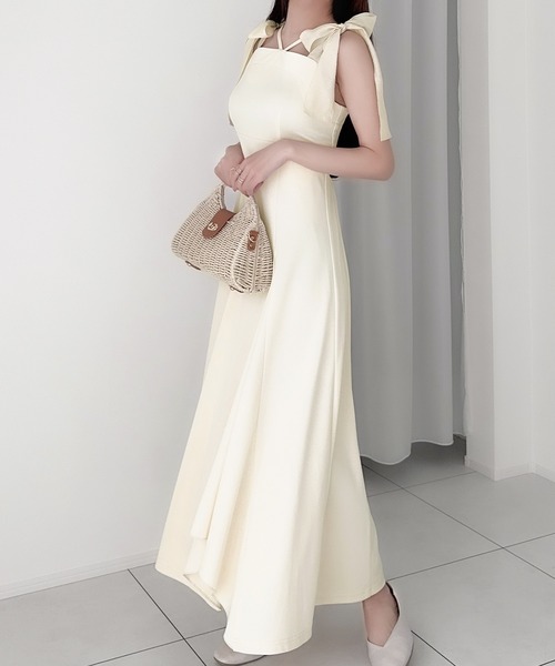 「mily bilet」 キャミソールワンピース MEDIUM ブラック レディース_画像8
