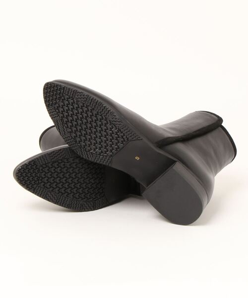 「ALPHA CUBIC」 ショートブーツ L ブラック レディース_画像3