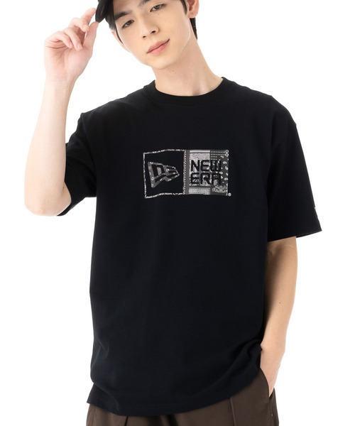 NEW ERA（ニューエラ） tシャツ 半袖Tシャツ ブランドロゴ ラバー