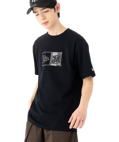 NEW ERA（ニューエラ） tシャツ 半袖Tシャツ ブランドロゴ ラバー