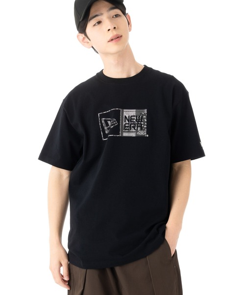 NEW ERA（ニューエラ） tシャツ 半袖Tシャツ ブランドロゴ ラバー