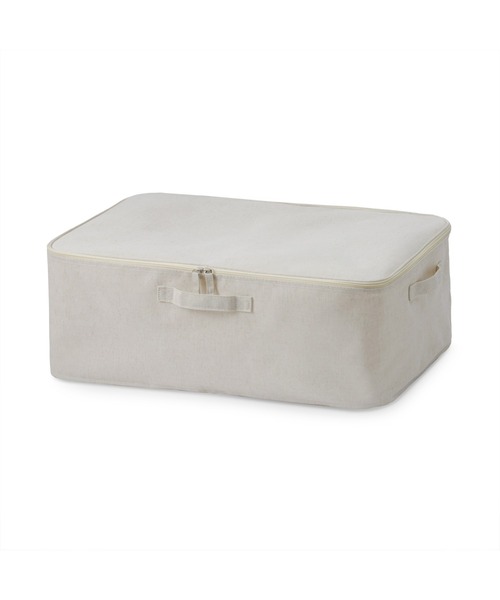 無印良品（MUJI） 収納 ポリエステル麻 ソフトボックス 衣装ケース 大