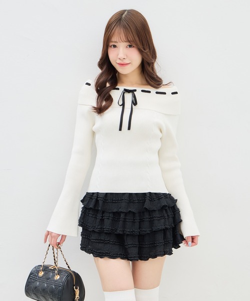 INGNI（イング） スカート レースフリルスカパン : ZOZOTOWN Yahoo!店