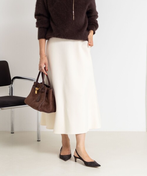 「NOLLEY'S Sophi」 ロングスカート 36 チャコールグレー レディース_画像5