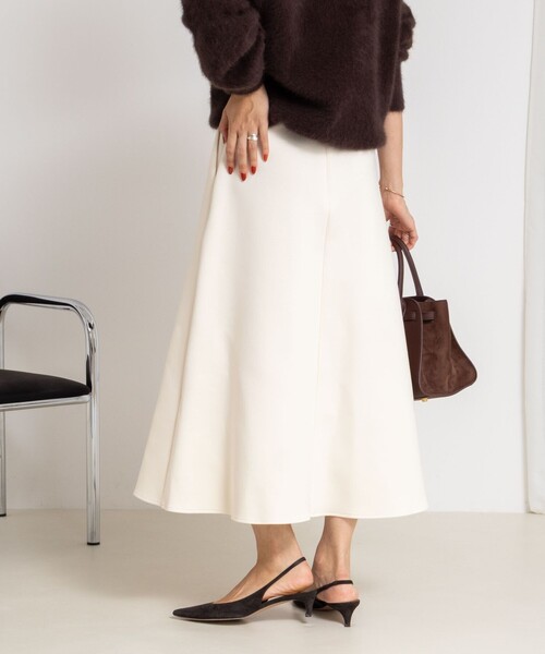 「NOLLEY'S Sophi」 ロングスカート 36 チャコールグレー レディース_画像7