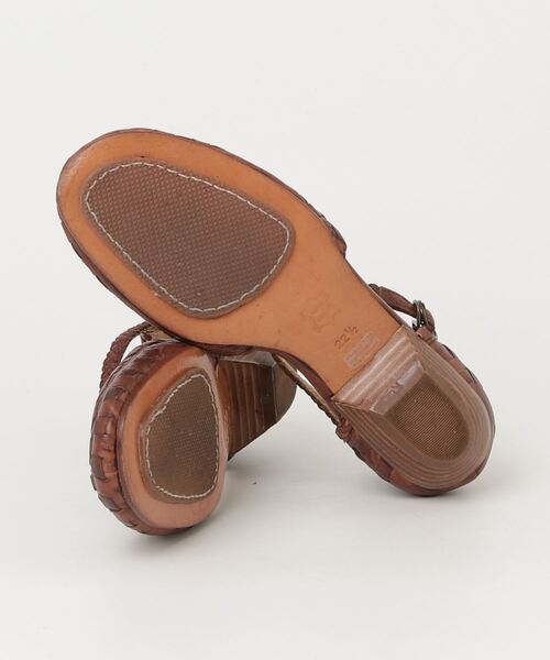 「tsumori chisato WALK」 ヒールサンダル 22.5cm ブラウン レディース_画像3