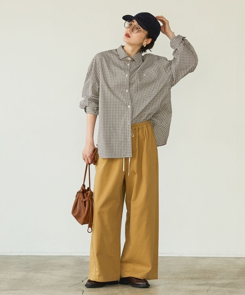 「GEORGE'S」 長袖シャツ SMALL グレー レディース_画像3