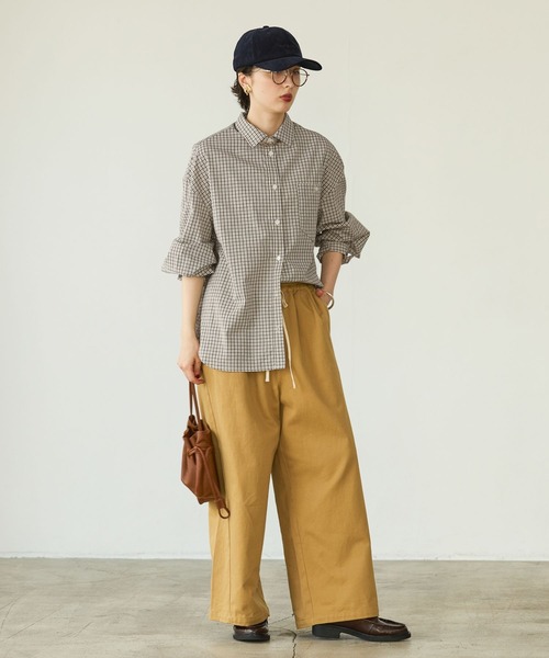 「GEORGE'S」 長袖シャツ SMALL グレー レディース_画像5