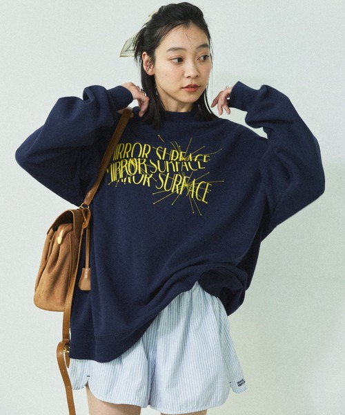 トレーナー/スウェット oll kyoto SWEET SWEAT Smyeon トレーナー スウェット Graphic crewneck sweat tops