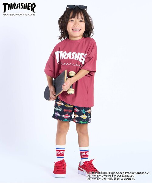 Ampersand（アンパサンド） ハイソックス 靴下 THRASHER ソックス