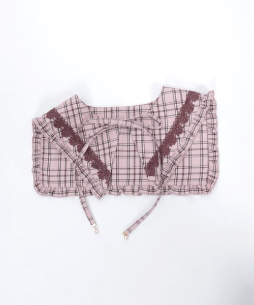 axes femme（アクシーズ ファム） チェック付け衿 : ZOZOTOWN Yahoo!店