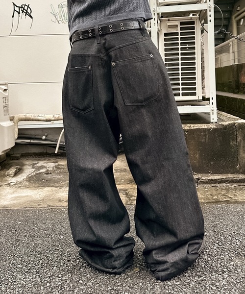 kutir（クティール） ジーンズ POCKET CHECK RIGID BUGGY DENIM