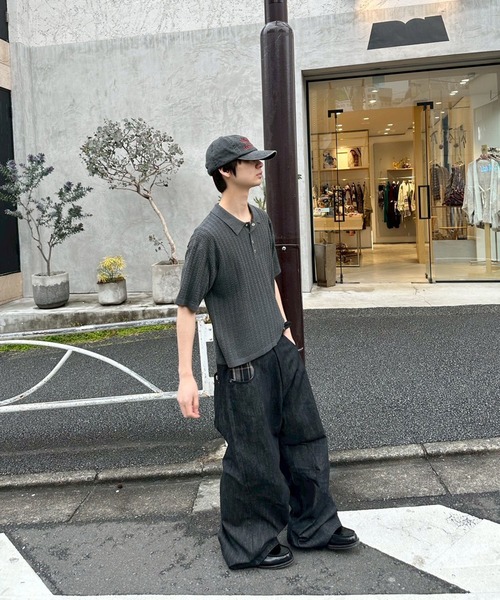 kutir（クティール） ジーンズ POCKET CHECK RIGID BUGGY DENIM