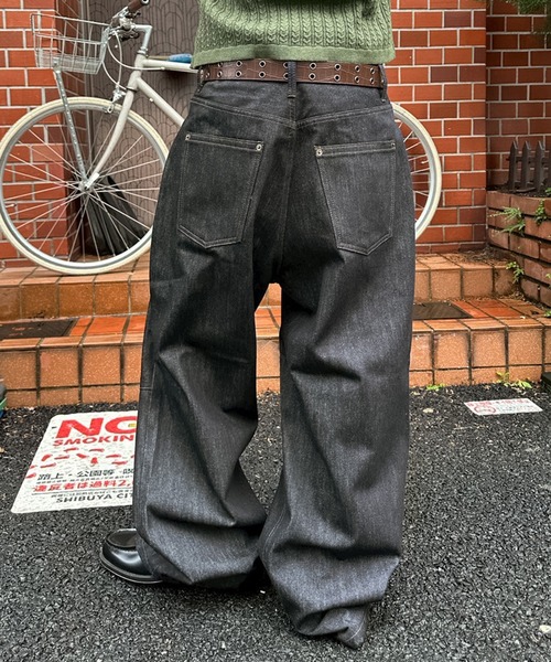 kutir（クティール） ジーンズ POCKET CHECK RIGID BUGGY DENIM
