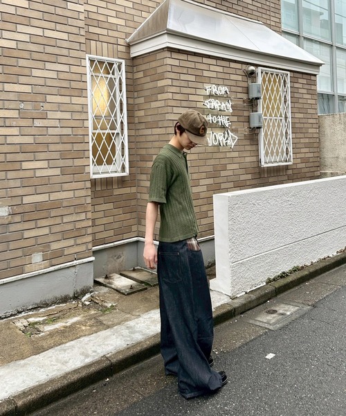 kutir（クティール） ジーンズ POCKET CHECK RIGID BUGGY DENIM