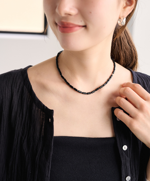 ネックレス AGMES/アグメス　Vallen Necklace 15.5 レディースの画像