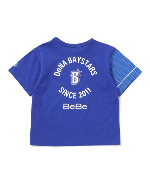 BeBe（ベベ） tシャツ 「NPB 横浜DeNAベイスターズ」ベースボール