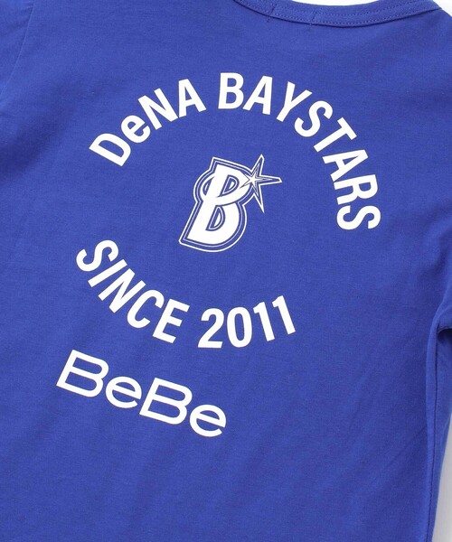 BeBe（ベベ） tシャツ 「NPB 横浜DeNAベイスターズ」ベースボール