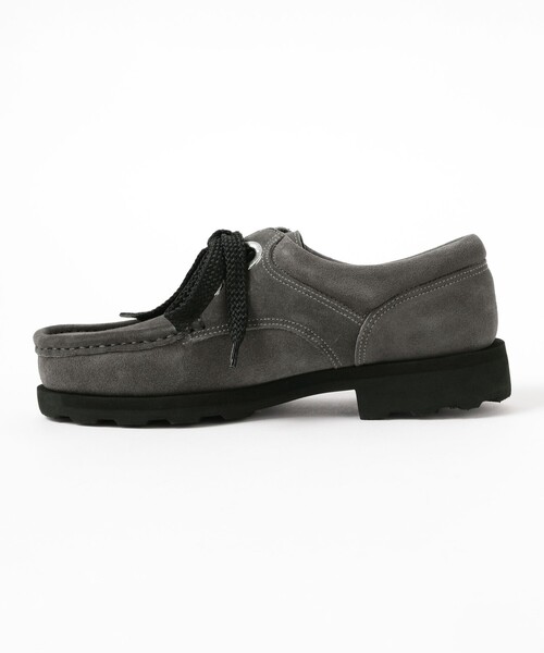 ビジネスシューズ 「別注」Paraboot / THIERS EYELET グレースエード モカシン シューズ メンズの画像