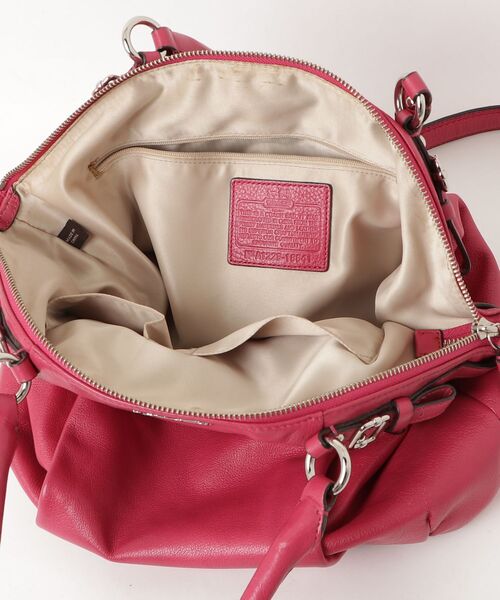 COACH 2WAY ハンドバッグ ピンク シグネチャー COACH（コーチ） 2WAYバッグ - ピンク レディース : ZOZOTOWN Yahoo!店