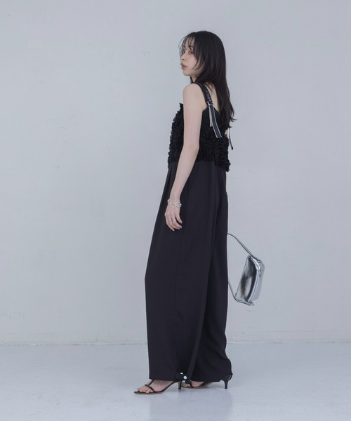 Eimee Law（エイミーロウ） サロペット オーバーオール フリルビスチェ