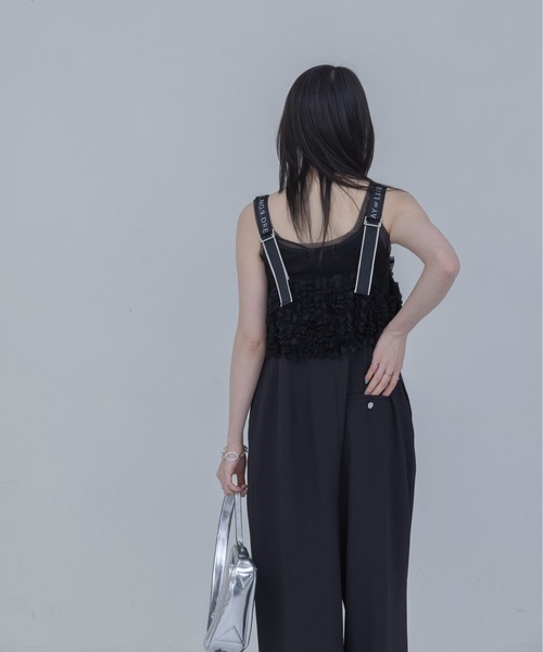 Eimee Law（エイミーロウ） サロペット オーバーオール フリルビスチェ