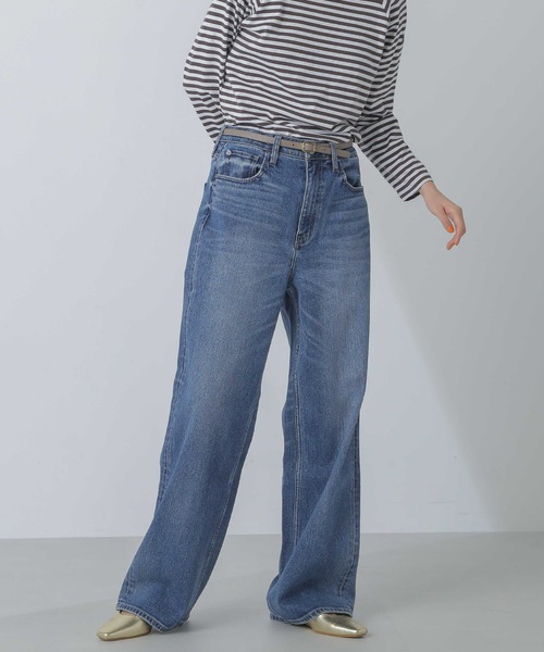 「Healthy denim」 デニムパンツ 25 ブルー レディース_画像4