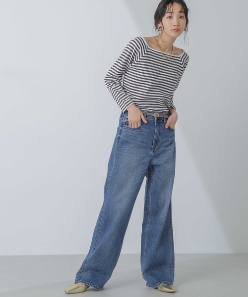 「Healthy denim」 デニムパンツ 25 ブルー レディース_画像7