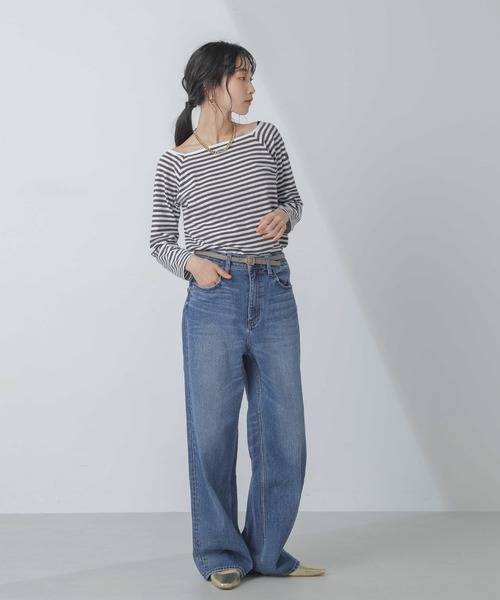 「Healthy denim」 デニムパンツ 25 ブルー レディース_画像8