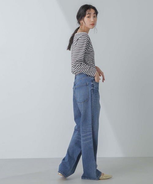 「Healthy denim」 デニムパンツ 25 ブルー レディース_画像9