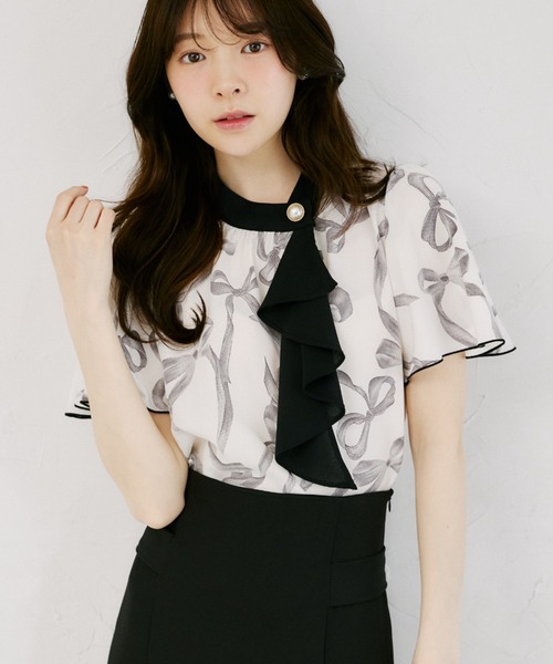 tocco closet（トッコ クローゼット） ブラウス シャツ 半袖 「ZOZO